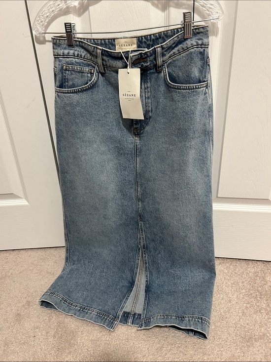 Sezane Denim - Sézane Despina skirt size 38, NWT